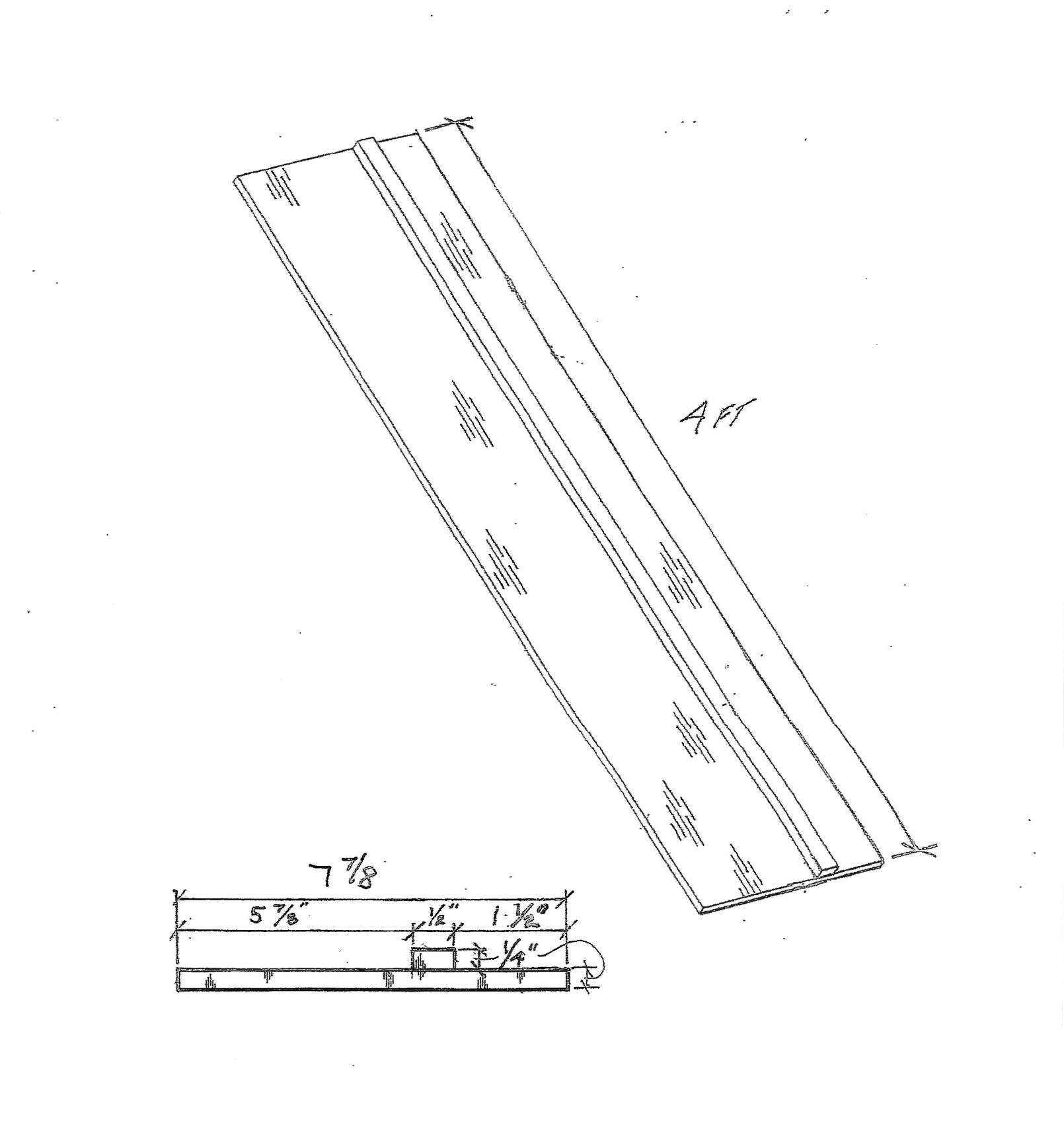 4ft Saw Guide